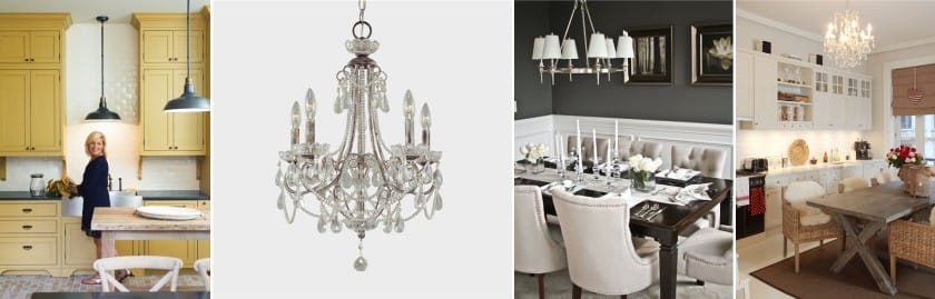 Chandelier for the kitchen
