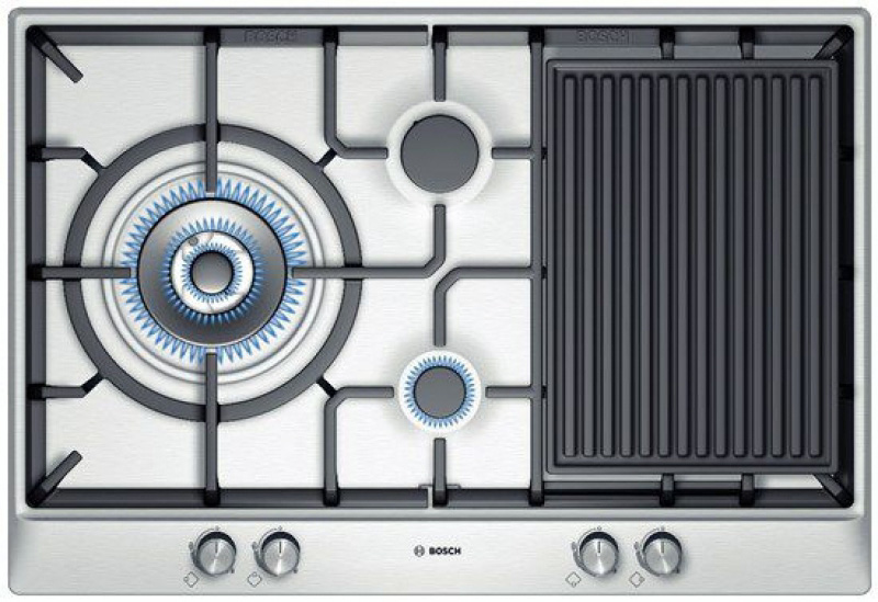 Cooktop with grill