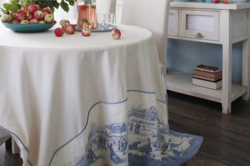 Rustic tablecloth