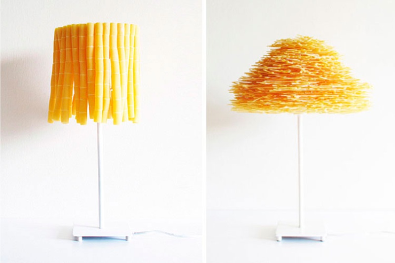 Pasta lampshades