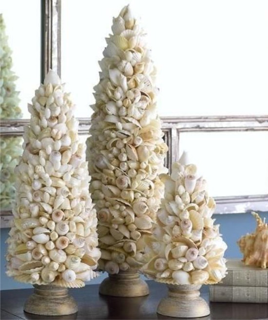 Seashell Tree Topiary