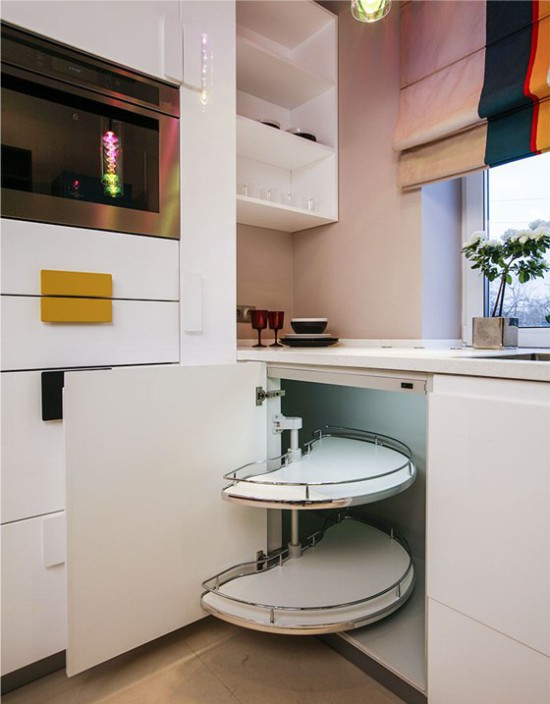 Pracovná plocha kuchyne-obývacia izba 20,5 m2. m