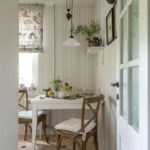 Design project corner kitchen in the style of Provence