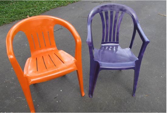 Plastikinės kėdės